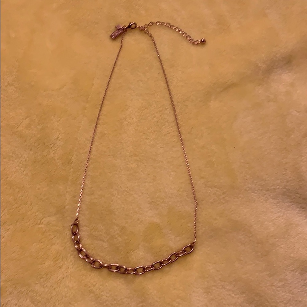 Kate Spade rose gold tone necklace